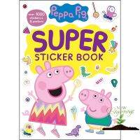 Best friend ! ใหม่ล่าสุด Peppa Pig Super Sticker Book (Peppa Pig) Paperback หนังสือภาษาอังกฤษมือ1 (New) พร้อมส่งจากไทย