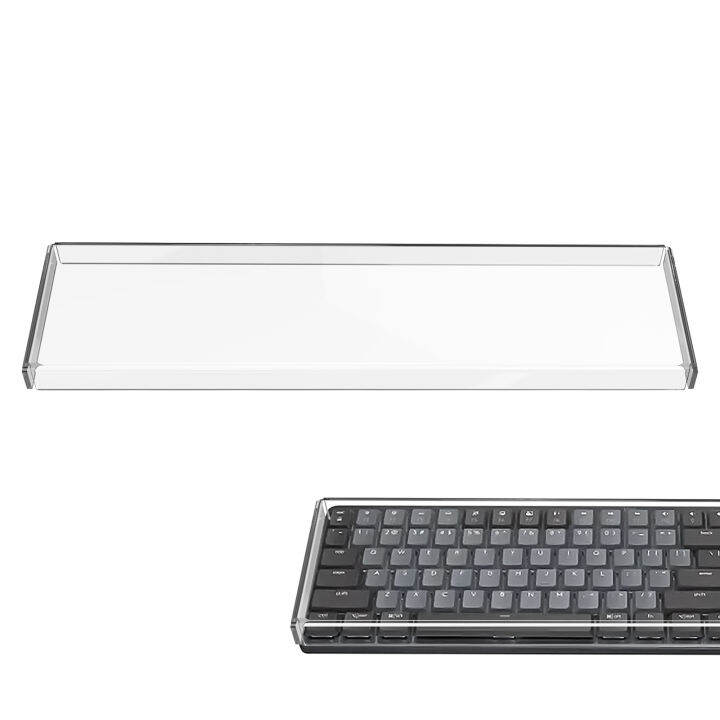Geekria Full Size Keyboard Dust Cover, Clear Acrylic Keypads Cover for