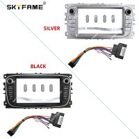 SKYFAME Car Frame Fascia Adapter Android Radio Audio Dash Fitting Panel Kit For S-Max Galaxy II C-Max Mondeo 9