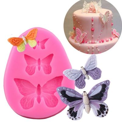 Silicone Fondant Mold Butterfly Fondant Mold Homemade Candle Mold Butterfly Cake Topper Mold Silicone Cake Mold Fondant Cake Decorating Mold Baking Candle Mold Chocolate Candy Mold