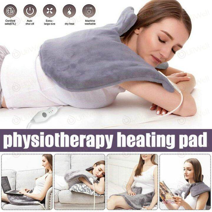 แผ่นประคบร้อนไฟฟ้า-thermo-pad-ลดอาการปวดกล้ามเนื้อ-นำเข้าจากเกาหลี-ถุงร้อนประคบ-ถุงร้อนไฟฟ้า-heating-pad-แผ่นประคบร้อน-ไฟฟ้า-ขนาด-30x50cm-40x60-ผ้าคลุมไหล่ไหล่แบบพกพา