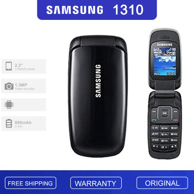 ฝาพับโทรศัพท์มือถือสำหรับ Samsung E1310 GSM,วิทยุ FM ลำโพงติดทนนานเปิดเครื่อง