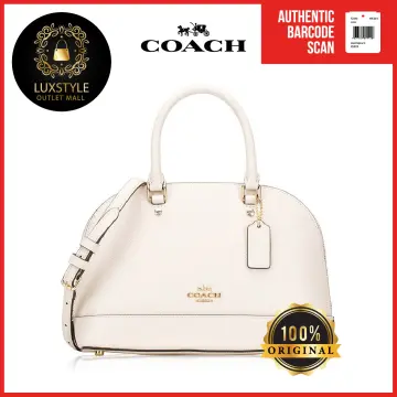 COACH MINI SIERRA SATCHEL IN CROSSGRAIN LEATHER WITH WALLET