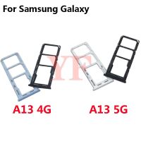 สำหรับ Samsung Galaxy A13 A315 A135F A136U 4G 5G A03คอร์ซิมกระเป๋าเก็บบัตรสล็อตไมโครถาด SD อะไหล่ LKT37121