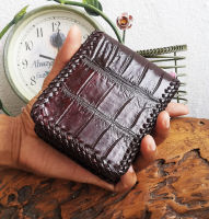 Geniune Crocodile Wallet กระเป๋าหนังท้องจระเข้ สำหรับ เอกบุรุษเช่นคุณ