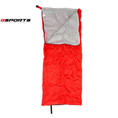 GSports รุ่น GS-93014 ถุงนอน 160g ถุงนอนผ้านุ่ม สีแดง Sleeping Bag (Red)