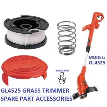 GL5530,GL350 BLACK DECKER STRING REFILL A6441 SPOOL NYLON GRASS TRIMMER, REPLACEMENT LINE SPARE PART ACCESSORIES CAP