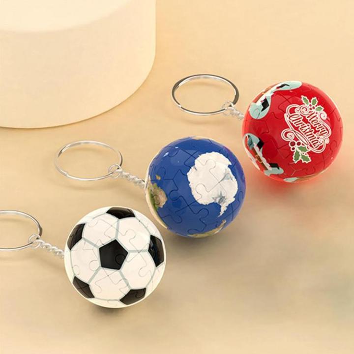 mini-globe-keychains-key-chains-jigsaw-puzzle-party-favors-funny-classroom-rewards-3d-ball-puzzles-keyring-pendant-for-keys-backpack-kids-boys-girls-premium