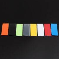 20PCS Li-ion 18650 Battery Wrap PVC Heat Shrink Tubing  Cover 7 Color Choice Size 30*76mm Battery Precut Film Tape Battery Cable Management