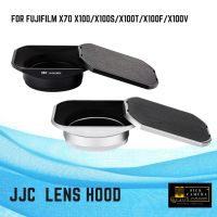 Fuji Lens Hood LH-X100II for Fujifilm Fuji X100 X70 X100S X100T X100F X100V with 49mm Lens Adapter Ring ทรงเหลี่ยม