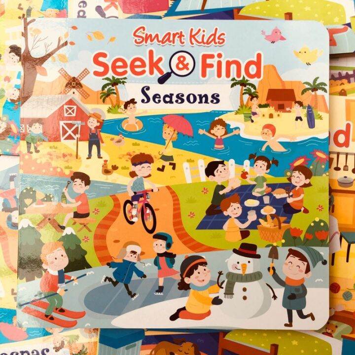SMART KIDS SEEK & FIND BOARD BOOK Lazada PH