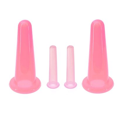 hot【DT】 Hotsale Silicone Jar Cuppings Can for Fack Facial Massage Cans Anti Cellulite Cups Set