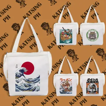 Women's Japanese-Art Designer Tote Bag