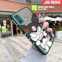 เคส JIUMOO สำหรับ Tecno Spark 6 Go Spark Go 2020 Spark Go 2021เคสการ์ตูนคุโรมิแบบบางเคสขอบสี่เหลี่ยมฝ้าดีไซน์ใหม่แฟชั่นซิลิโคนเคสมือถือกันกระแทกแข็งป้องกันเลนส์กล้องคลุมทั้งหมด