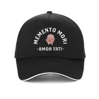 Steampunk Skull Men hat Memento Mori Philosophy Stoic Amor Fati Baseball cap Unisex Adjustable golf Snapback caps Garros