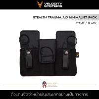 Velocity Systems - Stealth Trauma Aid Minimalist Pack [Black] กระเป๋าพยาบาล สำหรับเดินทาง กระเป๋าคาดเอว ขนาด8.5x4x3 นิ้ว