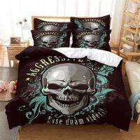 Skeleton Bedding Sets 3D Digital Printing Quilt Cover Mario Pattern Bedspread Single Twin Full Queen King Size Bedding