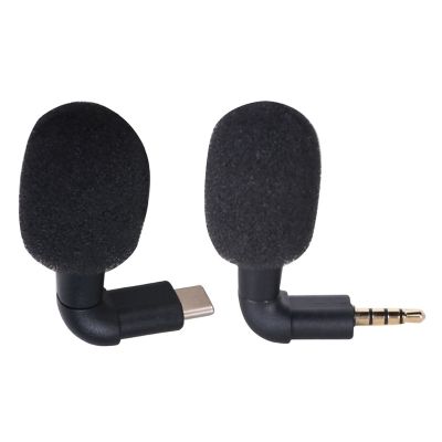 OOTDTY – Microphone professionnel anti-bruit Type C 3.5mm pour téléphone portable enregistrement Vlog Interview