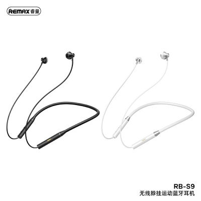 REMAX RB-S9 WIRELESS NECKBAND SPORT EARPHONES หูฟัง บลูทูธ สำหรับออกกำลังกาย