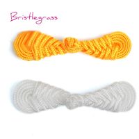 【CW】 BRISTLEGRASS 5 Pair Handmade Classical Chinese Knot Button Frog Closure Ribbon Fastener Cheongsam Costume Tang Suit Sewing Craft