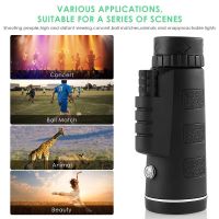 3In1 Lens Universal 40X60 Optical Glass Zoom Telescope Telephoto Mobile Phone Camera Lens For IPhone 11 Samsung Smartphones LensTH