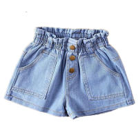 YADOU Girl S Denim Shorts Kid S All-Match Shorts Children Trendy Bottoms