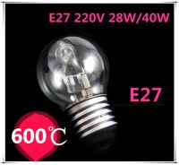 【☑Fast Delivery☑】 fa9669558 อุณหภูมิสูง Resistant600องศาหรือมากกว่า E27เชิงพาณิชย์220V 28W/40W ไฟเตาอบถือตู้โดยเฉพาะหลอดไฟ2ชิ้น/ล็อต