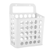 Household Storage Bathroom Container Large Capacity Living Room Wall Mounted Laundry Basket Plastic Solid Foldable Organizer