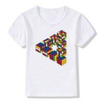 And Tshirts Tshirts Rubiks Cube Shortsleeved Crew Neck Clothing