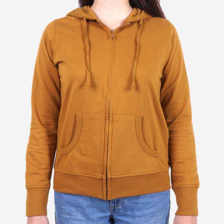 Baleno Hoodie with Zipper in Caramel | Lazada PH