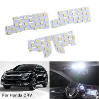 4ชิ้น/เซ็ตสำหรับ Honda Crv ไฟการอ่านรูปทรงกลมภายใน Led สำหรับ Honda Crv 2006 2007 2008 2009