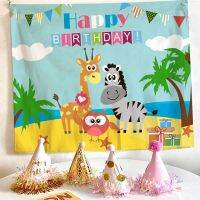 [Ready Stock] Free Installation Tools Birthday Party Decoration Wall Cloth Dinosaur Theme Tapestry Scene Layout Tablecloth