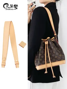 WUTA 100% Genuine Leather Bags Strap Handle Strap for LV Noe Bucket Bag  Short Shoulder
