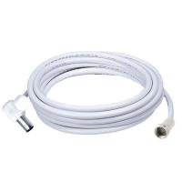 ??HOT!!ลดราคา?? TV cable 5M สายอากาศ รับสัญญาณโทรทัศน์ 5 เมตร (White)#342 ##ที่ชาร์จ แท็บเล็ต ไร้สาย เสียง หูฟัง เคส Airpodss ลำโพง Wireless Bluetooth โทรศัพท์ USB ปลั๊ก เมาท์ HDMI สายคอมพิวเตอร์