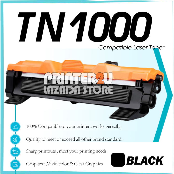 Buy Compatible Brother MFC-1910W Black Toner Cartridge