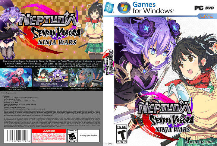 Neptunia x SENRAN KAGURA: Ninja Wars PC GAME [Offline INSTALLATION
