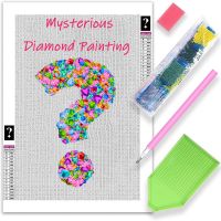 Mysterious Diamond Painting 5D Diy Cross Stitch Kit Embroidery Mystery Random Pictures Diamond Mosaic Home Surprise Gift Decor