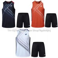 ¤✥ Yonex 2022 new sleeveless badminton clothing mens quick-drying training competition sports vest vest T-shirt