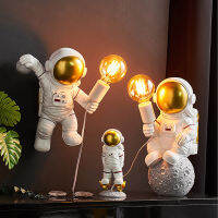 Astronaut E27 Wall Lamps Bedroom Decoration Astronaut Wall Sconce Modern Resin Wall Lights Living Room Lamp Home Lighting