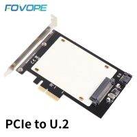 U2 SATA เอสเอสดี SFF-8639เพื่อ PCI อะแดปเตอร์แบบเร็วเป็นพิเศษ U.2สำหรับ PCIe การขยายคอนโทรลเลอร์ตัวแปลง PCI-e อะแดปเตอร์การ์ดเพิ่มในการ์ด FJK3825อะแดปเตอร์