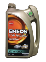 น้ำมันเครื่อง 10W30 Eneos Top Racing Semi Synthetic SAE 10W30 เบนซิน กึ่งสังเคราะห์ NGV LPG 4+1 ลิตร แถมเสื้อ