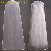 【JH】 1Pc Dust-proof Wedding Covers Coat Garment Protector Bride Gown Storage Clothing Cover Transparent Wardrobe 2021