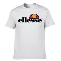 Mens ellesse graphic T-shirt cotton round neck short sleeve T-shirt