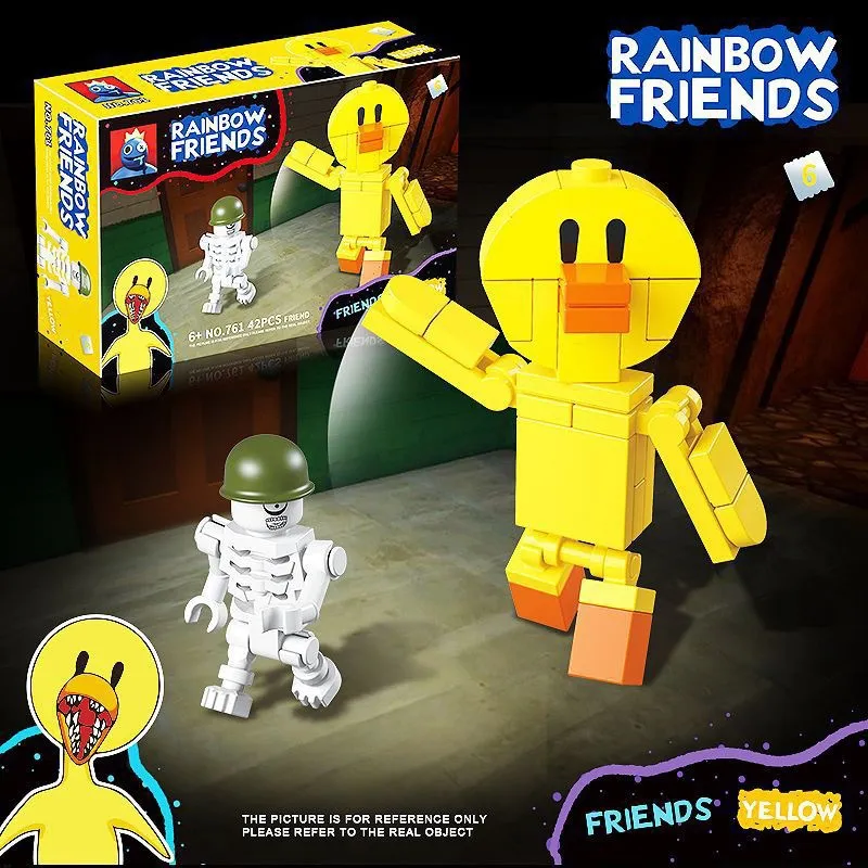 🌈Mystery LEGO RAINBOW FRIENDS BOX  Official Lego Minifigures & Crafts -  BiliBili