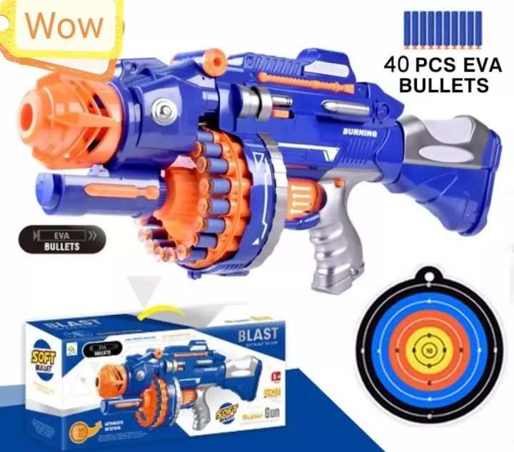 blaster, new arrival. electrical nerf, battery operatedn | Lazada PH