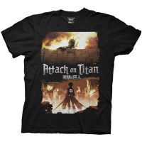 HH Ripple Junction Attack On Titan Key Art Adult T-Shirt เสื้อยืด 2022 คอกลมเสื้อยืด