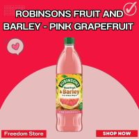 ขายดีมาก Robinsons Fruit and Barley - Pink Grapefruit 1L โรบินสันส์ ฟรุตแอนด์บาร์เลย์ เกรปฟรุตสีชมพู 1ลิตร พร้อมส่ง