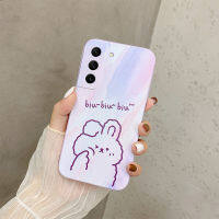 เคส Samsung Galaxy S22 PRO กระต่ายน่ารักการ์ตูนหมีน่ารักพร้อมฝาครอบโทรศัพท์ลายการ์ตูนน่ารักข้างเคสนิ่ม TPU S22PRO Samsung