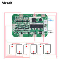 6S 12A 24V PCB BMS แผ่นป้องกันสำหรับ6แพ็ค18650 Li-Ion แบตเตอรี่ลิเธียมโมดูล