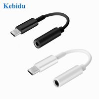 KEBIDU USB-C Type C to 3.5mm audio female Jack Type-C to 3.5 AUX Earphone cable Adapter usb 3.1 Type C for Xiaomi Samsung Cables